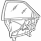Audi 8D0-837-753-C-03C Window Frame