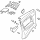 Audi 8H0-867-043-A-24A Quarter Trim Panel