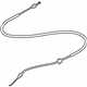 Audi 8W0-837-085-C Lock Cable