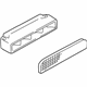 Audi 8D5-945-122 High Mount Lamp
