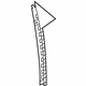 Audi 4H0-839-903-B-5FQ Rear Trim