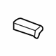 Audi 8Z0-853-380-A Pillar Trim Nut