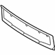 Audi 8E0-807-287-C-3FZ Bezel