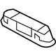 Audi 8T0-947-111-A-13U Rear Overhead Lamp