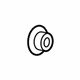 Audi 8K0-839-723 Corner Trim Clip