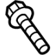 Audi N-912-378-01 Intake Duct Bolt