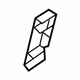 Audi 8K0-880-713 Deform Element