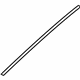 Audi 8W6-845-453 Reveal Molding Retainer Strip