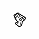 Audi 4D0-857-561-E-8N2 Holder