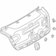 Audi 4K5-867-975-A-CA9 Trunk Lid Trim