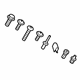 Audi V04-017-001-P Bumper Cover Mount Kit