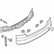 Audi 4H0-807-067-G-GRU Bumper Cover