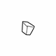 Audi 4K5-845-237 Lift Gate Glass Spacer