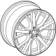 Audi 8W0-601-025-EG Wheel, Alloy