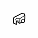 Audi 3D0-201-449-AG Vent Tube Clamp