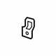 Audi 8E9-887-269-A Child Seat Bracket