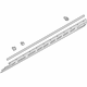 Audi 4N4-853-861 Mount Bracket