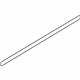 Audi 8P4-853-959-E-GRU Lower Molding