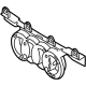 Audi 4M8-853-037-H Center Cover