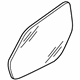 Audi 4M8-857-535-J Mirror Glass