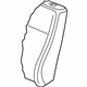 Audi 8K0-881-775-AA Seat Back Pad
