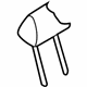 Audi 4B9-887-921-D-1G5 Headrest Cover