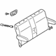Audi 4B9-887-041-D-1G5 Seat Back Assembly