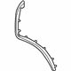 Audi 8D0-833-705-A Rear Weatherstrip