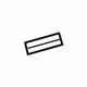 Audi 8J7-871-415 Channel Gasket