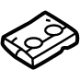 Audi 9J1-809-549 Rocker Reinforcement
