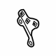 Audi 7L8-253-047-G Converter & Pipe Support