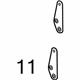 Audi 7P0-253-047-D Front Muffler Support