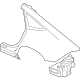 Audi 4K8-809-837-D Quarter Panel