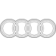 Audi 80F-853-742-2ZZ Emblem