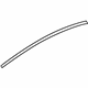 Audi 80A-839-643-G Upper Molding