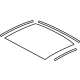 Audi 8W8-877-056-C Sunroof Glass