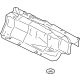 Audi 8W0-804-160-D Center Shield