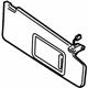 Audi 8P0-857-551-AF-3C0 Sunvisor