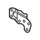 Audi 4M0-971-502-J Positive Cable Bracket