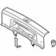 Audi 8P0-863-471-A-4PK Rear Trim Panel