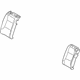 Audi 4G0-885-805-B-CLX Seat Back Cover
