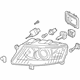 Audi 4F0-941-029-ER Composite Headlamp