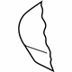 Audi 8D5-885-375-B Pad