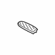 Audi 4M8-819-793-6PS Defogger Grille