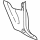 Audi 8V7-867-271-4PK Kick Panel Trim