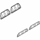 Audi 07C-253-039-D Exhaust Manifold Gasket