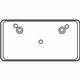 Audi 8W6-807-285-P-T94 License Bracket