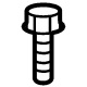 Audi N-107-884-01 Shock Assembly Screw