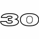 Audi 8H0-853-743-G-2ZZ Nameplate
