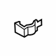 Audi 4H0-980-562 Mount Assembly Retainer Clip